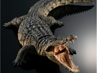 いきもの大図鑑アルティメット「ナイルワニ」受注開始、1/12サイズで再現 画像