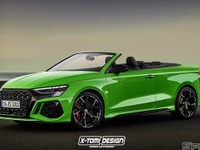 アウディ『RS3カブリオレ』は出る? 最強のオープンコンパクト、デザイン大予想 画像