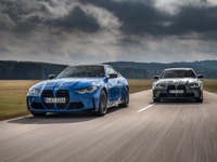 BMW M3セダンとM4クーペ の新型、歴代初の4輪駆動モデルを追加…価格は1354万円より 画像