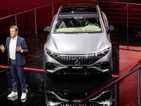 メルセデスAMG初の市販EV、『EQS』を761馬力に強化…IAAモビリティ2021 画像