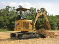 キャタピラー、次世代ミニ油圧ショベル 3機種を発売…現場にあわせた操作性の調整可能 画像