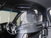 車内飛沫防止パーティションを開発…タクシー向けに先行販売 トヨタ紡織 画像