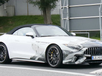 まさに「サメ顔」!メルセデスAMG SL 次期型、公開直前スクープ 画像