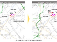 狭山環状有料道路、無料開放で国道16号の混雑緩和 画像