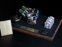 ルマン優勝30周年、マツダ『787B』搭載の4ローターエンジンを1/6スケールで再現 画像