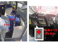 AIで路線バスの乗客転倒を防止、フジクラなど安全監視システムの実証実験開始 画像