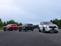 三菱 アウトランダーPHEV 新型、重厚感あふれるデザインを公開…10月28日にオンライン発表会 画像