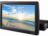 ヘッドレスト取付型9インチ車載リアモニター発売　ユニデン 画像