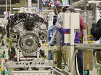 トヨタ、タンドラ 新型のV6ツインターボエンジン生産開始 …ハイブリッド用も 画像