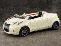 【SEMA08】トヨタ ヴィッツ も屋根切っちゃいました 画像