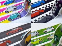 貼って楽しい名車マスキングテープ…GT-Rやジムニー、ハスラーなど7アイテム［写真18点］ 画像