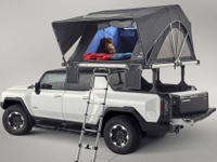 ハマー EV をカスタム、ルーフにテントも装着可能…SEMA 2021で発表へ 画像