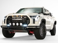 トヨタ タンドラ 新型が砂漠レースのサポートカーに、437馬力ハイブリッド…SEMA 2021 画像