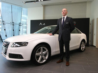 【アウディ A4 試乗】スーツ姿の男性に…藤島知子 画像