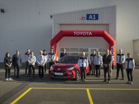トヨタ ヤリス 新型、チェコで生産開始…欧州はハイブリッドが主力 画像