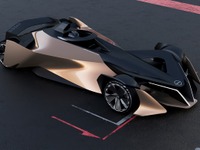 日産、アリアの高性能パワートレインを搭載したEVレーシングカーを公開 画像