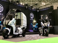 アイディア、超小型4輪EV『AA-i』初公開…4輪車の安心感と2輪車の手軽さを両立 画像