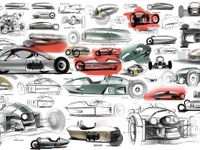 モーガン『3ホイーラー』後継車、2022年発売へ…スケッチ公開 画像