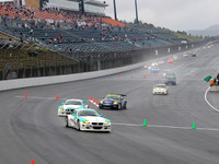 【スーパー耐久 オーバル】高速レース制したのはBMW Z4M COUPE 50号車 画像