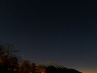 流星群を山中湖で見る…富士山と夕焼けも［体験レポート］ 画像