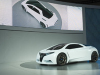 【ロサンゼルスモーターショー08】ホンダ 燃料電池スポーツカーを発表 画像