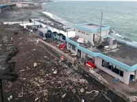 高波被災の西湘PAを閉鎖、車線規制も…2022年2月1日から復旧工事 画像