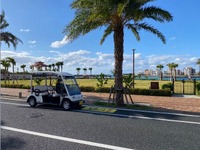 沖縄・北谷で低速電動カートによるカーシェアリング実証事業…観光地型MaaSの新モデル 画像