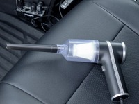 小石も吸い込むLEDライト付き車載ハンディクリーナー、サンワサプライより登場 画像
