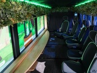 ライドアトラクション用バスで「新しい移動体験」…トヨタ紡織が実証実験に参画 画像
