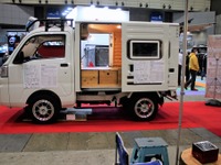 山小屋軽キャンパー、ハイゼットベースのクオッカ…ジャパンキャンピングカーショー2022 画像
