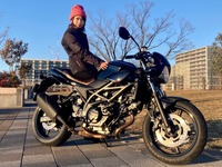 【スズキ SV650X 試乗】これぞカフェレーサー！走ればその鼓動感にハマります…小鳥遊レイラ 画像