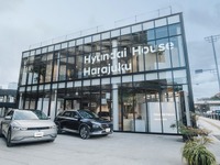 ヒョンデが東京・原宿に出現、ライフスタイル提案型ポップアップスペース 画像