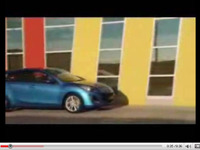 ［動画］マツダ アクセラ 5ドア新型…スマイルフェイスも見慣れた!? 画像