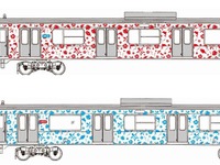 伊豆急の新型電車はハワイアン…その名も「アロハ電車」　4月29日には試乗会と撮影会 画像