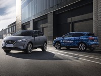 日産のロゴが？…e-POWER 欧州進出、キャシュカイ の市販車とプロトタイプ［詳細写真］ 画像