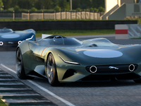 ジャガー、1020馬力の次世代EV提案…『ビジョンGTロードスター』発表＜速報＞ 画像