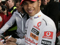 ハミルトンにまた栄冠 画像