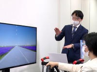 日産と北里大学、安全運転に貢献する「有効視野計測システム」を開発 画像
