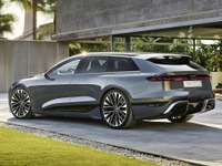 アウディ A6アバント 次期型、476馬力ツインモーター搭載…EVコンセプト発表＜速報＞ 画像