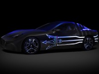 マセラティ初のEV、グラントゥーリズモ 次期型…プロトタイプ公開 画像