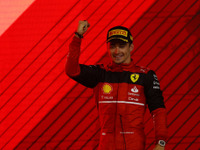 【F1 バーレーンGP】ルクレールがポールトゥウィン…フェラーリが3年ぶりのワンツー 画像