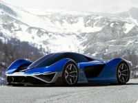 アルピーヌのスーパーカー、水素パワートレイン搭載…2035年のコンセプト 画像