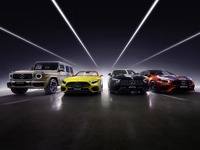 メルセデスAMG、4台のアートカー発表…色が変わる?<速報> 画像