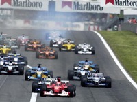 【F1スペインGP決勝】シューマッハ完全勝利、あとはドタバタ 画像