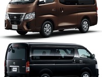 ハイエース vs キャラバン…いまこそスペック比較、細部で見える両者の個性 画像