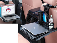 後部座席をミニオフィスに！…多機能車載テーブル KIT40 画像