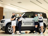 ランドローバー、快適な移動で女子プロゴルファー4選手を支援 画像
