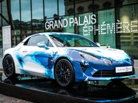 アルピーヌ A110 にアートカー、架空のサーキットを人工知能が表現…フランス発表 画像