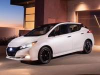 日産 リーフ、外装をリニューアル…2023年型を米国発表 画像