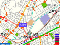 全力案内!のiPhone向けアプリにGPS ナビ機能を追加 画像